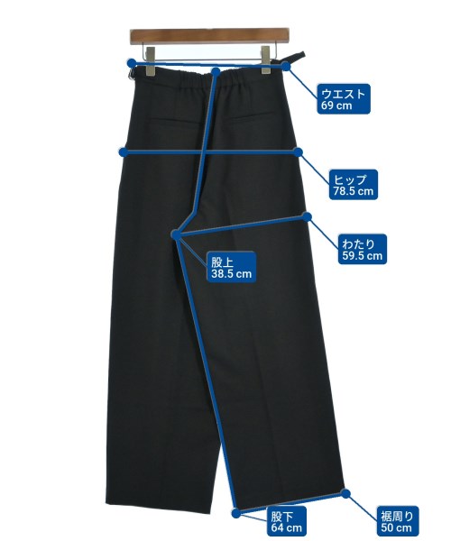 for/c（フォーシー）スラックス 黒 サイズ:M レディース/2200699856027