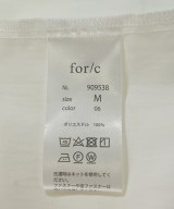 for/c（フォーシー）ブラウス 白 サイズ:M レディース/2200707671116