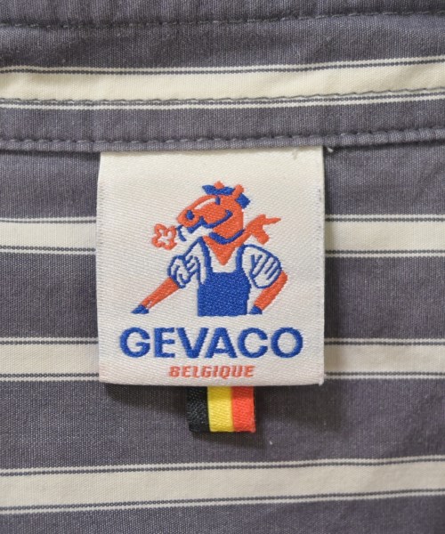 GEVACO（ゲバコ）シャツワンピース 紺 サイズ:38(M位) レディース/2200614546019