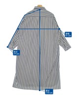 GEVACO（ゲバコ）シャツワンピース 紺 サイズ:38(M位) レディース/2200614546019