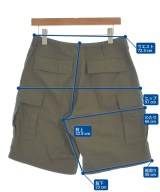 GEVACO（ゲバコ）ショートパンツ カーキ サイズ:38(M位) レディース/2200700856039