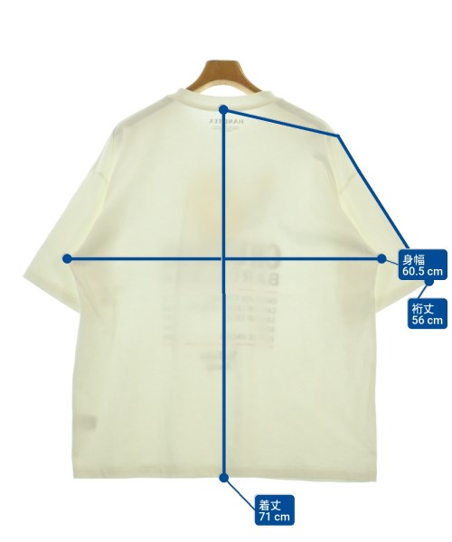 HANDTEX（ハンドテックス）Tシャツ・カットソー 白 サイズ:L メンズ/2200618374205
