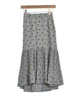 HIAND（ハイアンド）ロング・マキシ丈スカート グレー サイズ:-(S位) レディース/2200615628035