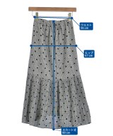 HIAND（ハイアンド）ロング・マキシ丈スカート グレー サイズ:-(S位) レディース/2200615628035