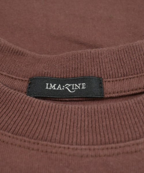 IMA:ZINE（イマジン）Tシャツ・カットソー 茶 サイズ:2(M位) メンズ/2200652861198