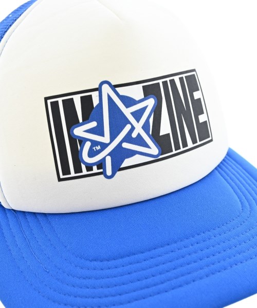 IMA:ZINE（イマジン）キャップ 青 サイズ:F メンズ/2200716626107