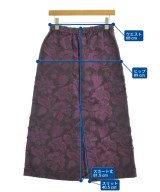 IN-PROCESS（インプロセス）ロング・マキシ丈スカート 紫 サイズ:M レディース/2200673550064