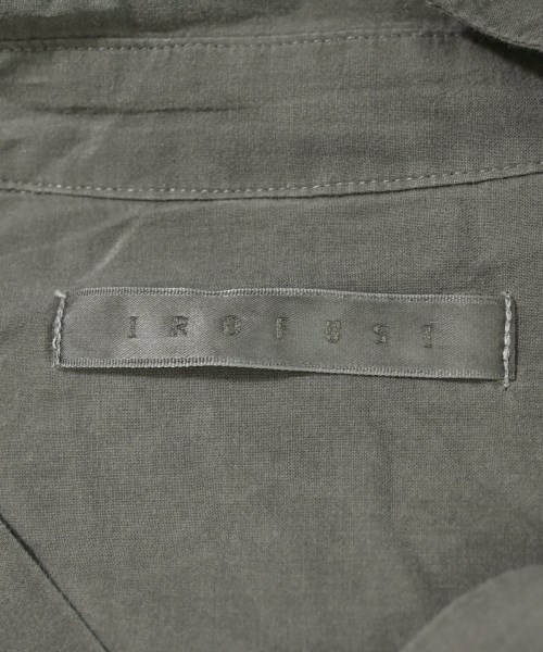 IROFUSI（イロフシ）シャツワンピース グレー サイズ:F レディース/2200640155018