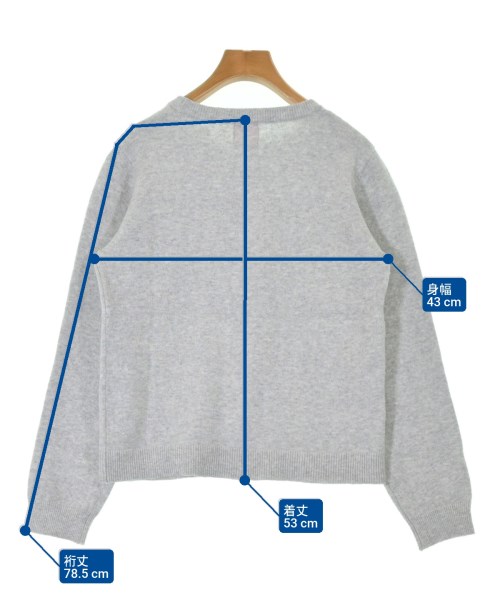 J.N.Hearts（ジェイエヌハーツ）ニット・セーター グレー サイズ:F レディース/2200634496011