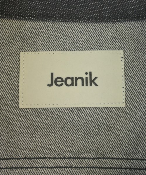 Jeanik（ジーニック）デニムジャケット 黒 サイズ:XS メンズ/2200638768077