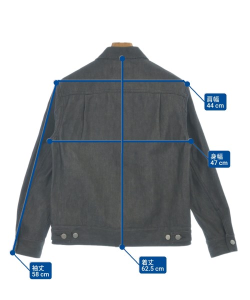 Jeanik（ジーニック）デニムジャケット 黒 サイズ:XS メンズ/2200638768077