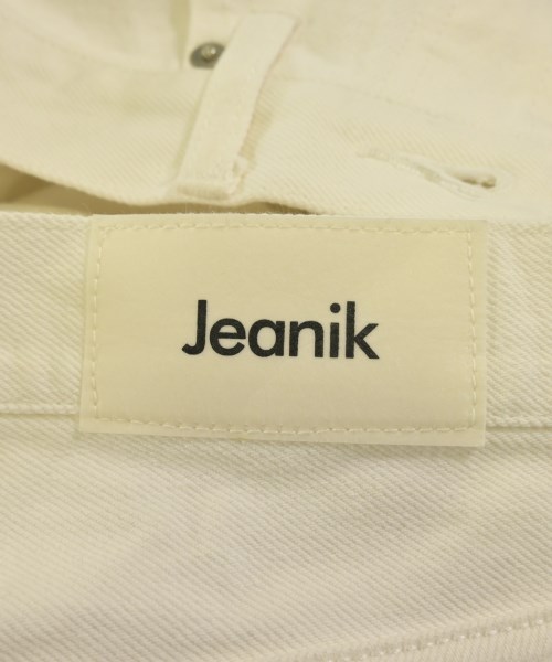 Jeanik（ジーニック）デニムパンツ 白 サイズ:30(M位) メンズ/2200722896051