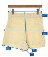 KIJUN（キジュン）ショートパンツ 白 サイズ:M レディース/2200618202027