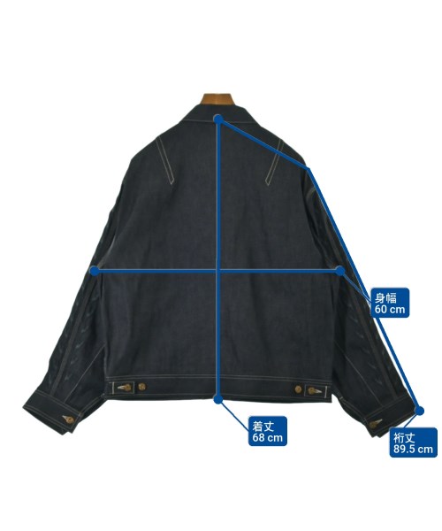 KYOU（キョウ）デニムジャケット 紺 サイズ:2(M位) メンズ/2200627894077