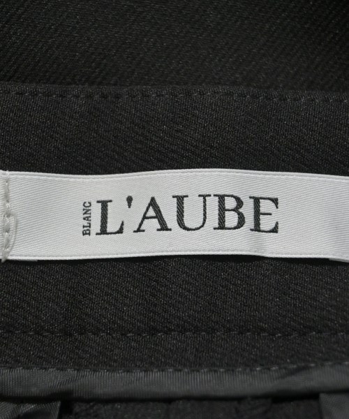L'AUBE BLANC（ローブブラン）ショートパンツ 黒 サイズ:M レディース/2200615636108