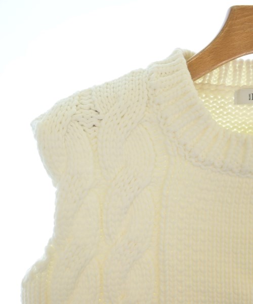 L'AUBE BLANC（ローブブラン）ベスト 白 サイズ:F レディース/2200675413046