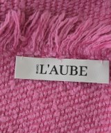 L'AUBE BLANC（ローブブラン）マフラー ピンク サイズ:- レディース/2200699901031