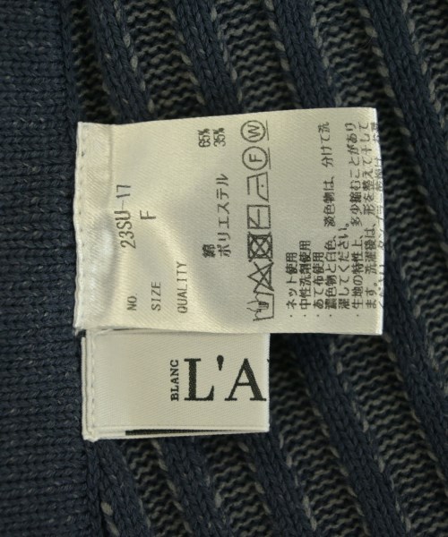 L'AUBE BLANC（ローブブラン）ロング・マキシ丈スカート 紺 サイズ:F レディース/2200722197042