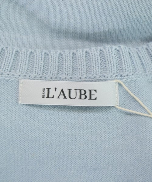 L'AUBE BLANC（ローブブラン）ベスト 青 サイズ:F レディース/2200722285091