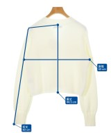 L'AUBE BLANC（ローブブラン）カーディガン 白 サイズ:F レディース/2200689338021