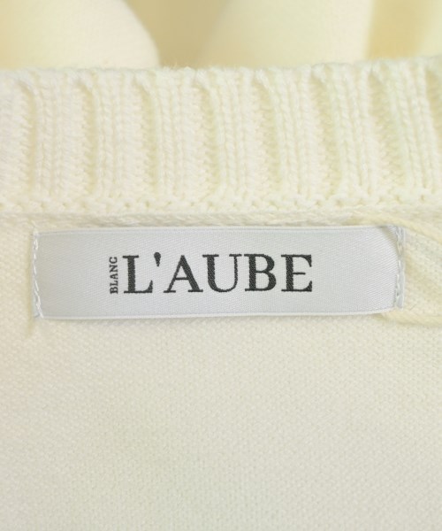 L'AUBE BLANC（ローブブラン）ニット・セーター 白 サイズ:F レディース/2200689338038
