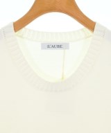L'AUBE BLANC（ローブブラン）ニット・セーター 白 サイズ:F レディース/2200689338038