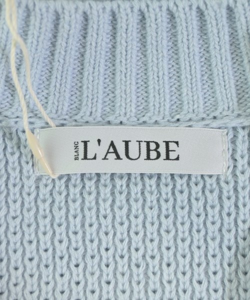 L'AUBE BLANC（ローブブラン）カーディガン 青 サイズ:F レディース/2200689338045