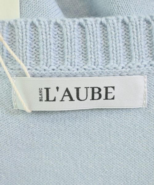 L'AUBE BLANC（ローブブラン）ニット・セーター 青 サイズ:F レディース/2200689338052