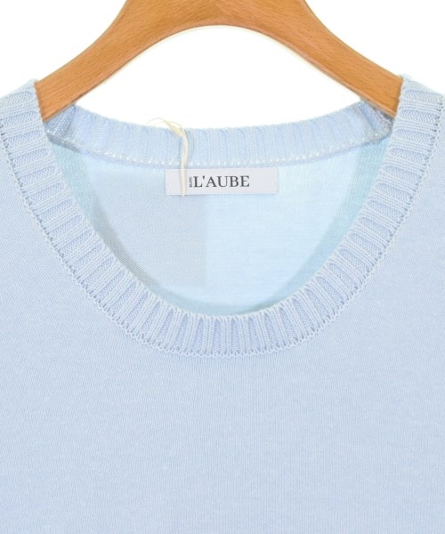 L'AUBE BLANC（ローブブラン）ニット・セーター 青 サイズ:F レディース/2200689338052