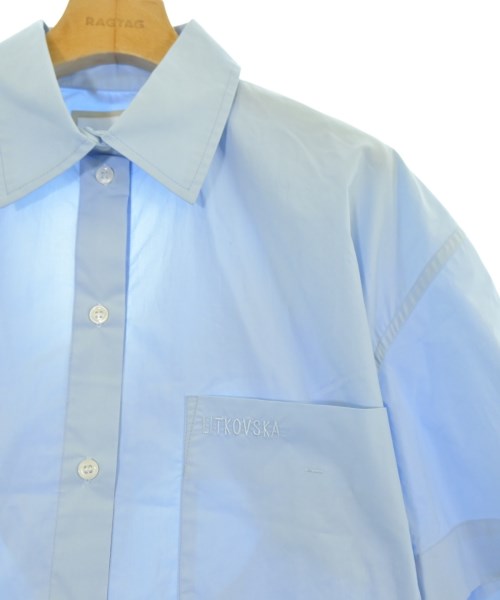 Litkovskaya（リトコフスカヤ）カジュアルシャツ 青 サイズ:34(XXS位) レディース/2200669073164