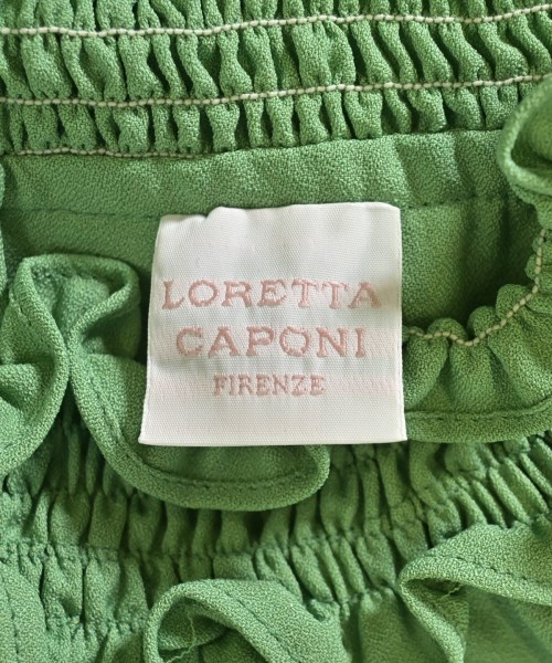LORETTA CAPONI（ロレッタカポーニ）ブラウス 緑 サイズ:M レディース/2200702598746