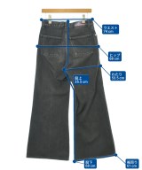 LU'U DAN（ルーダン）デニムパンツ 黒 サイズ:28(S位) メンズ/2200607904048