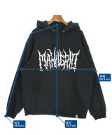 mahagrid（マハグリッド）パーカー 黒 サイズ:XL メンズ/2200664285043