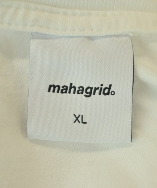 mahagrid（マハグリッド）Tシャツ・カットソー 白 サイズ:XL メンズ/2200664285074