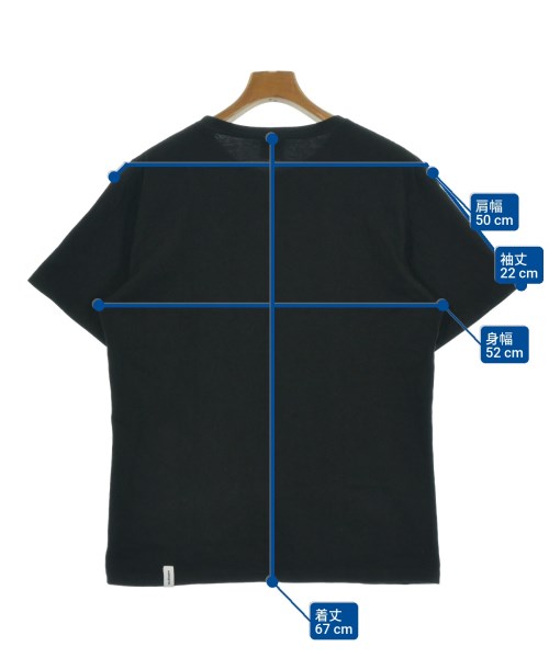 mahagrid（マハグリッド）Tシャツ・カットソー 黒 サイズ:S メンズ/2200665430121