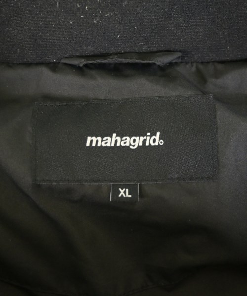 mahagrid（マハグリッド）ダウンジャケット/ダウンベスト 黒 サイズ:XL メンズ/2200729664011