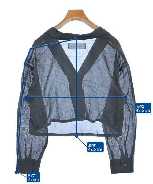 MARMARMAR（マーマーマー）カジュアルシャツ 紺 サイズ:F レディース/2200661075050