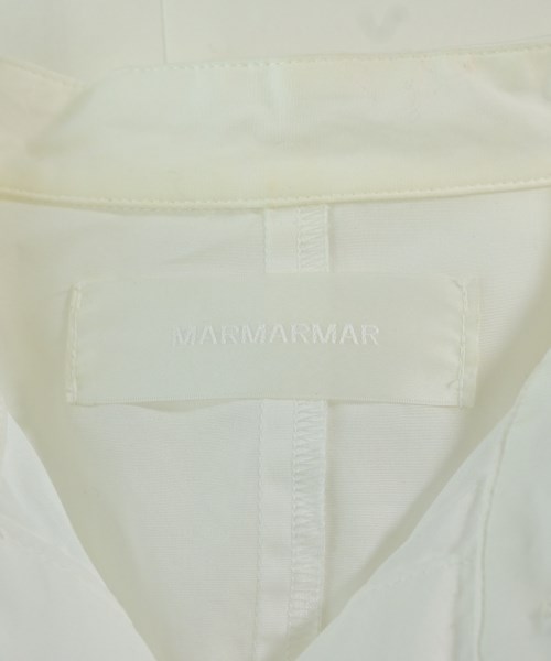 MARMARMAR（マーマーマー）シャツワンピース 白 サイズ:F レディース/2200709736011