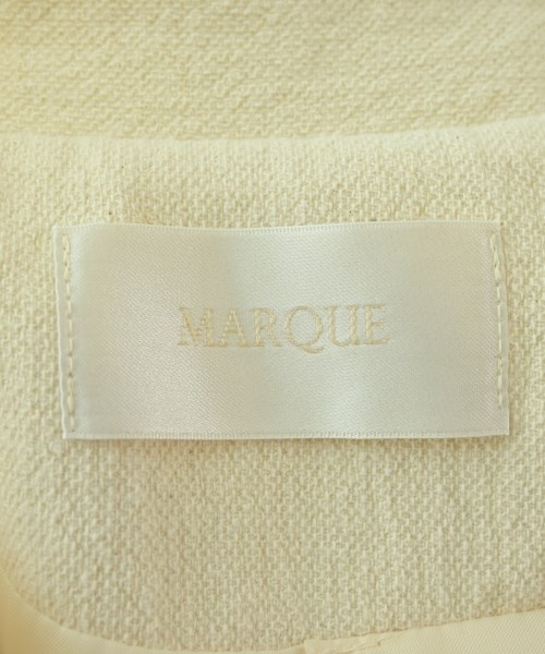 MARQUE（マルク）テーラードジャケット 白 サイズ:F レディース/2200695824051
