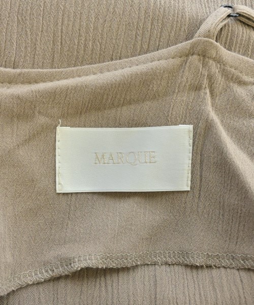 MARQUE（マルク）オールインワン/サロペット 茶 サイズ:F レディース/2200695824150