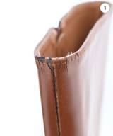 MARQUE（マルク）ブーツ 茶 サイズ:23cm レディース/2200695824372