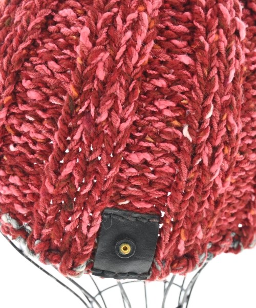 MAUSAU（マウサウ）ニットキャップ・ビーニー 赤 サイズ:- レディース/2200672227080