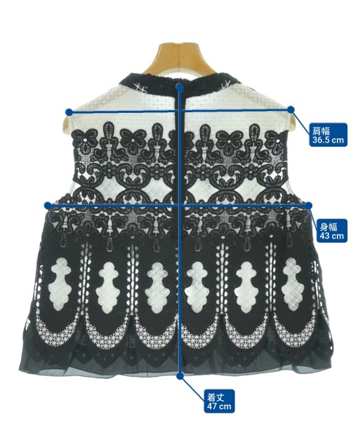 mila schon BLUE LABEL（ミラショーンブルーレーベル）ブラウス 黒 サイズ:40(M位) レディース/2200693647027