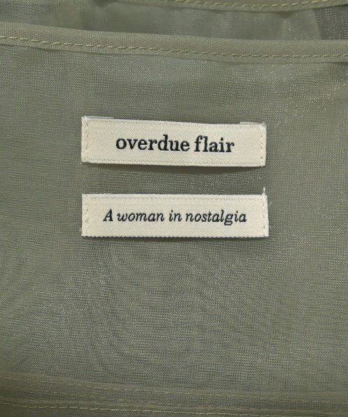 overdue flair（オーバーデューフレア）ブラウス 緑 サイズ:F レディース/2200665388125