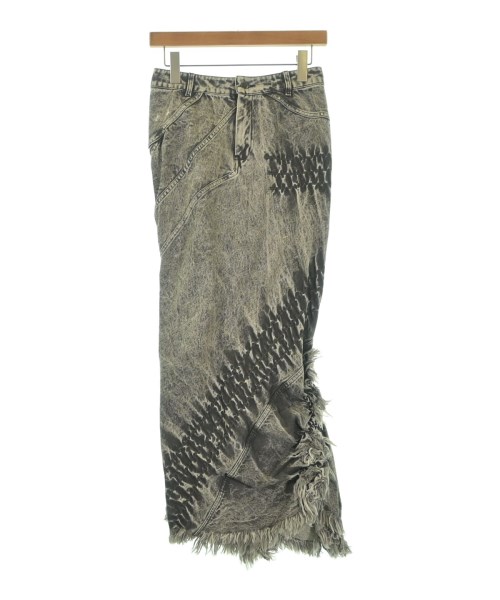 PONDER.ER(ポンダラー)ロング・マキシ丈スカート 黒 サイズ:28(L位)/2200669353037