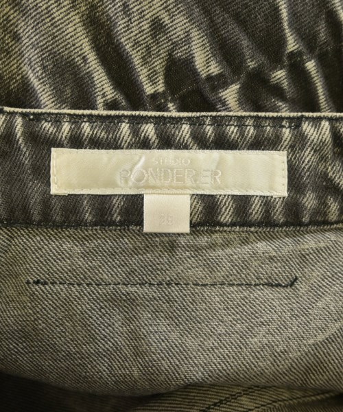 PONDER.ER（ポンダラー）ロング・マキシ丈スカート 黒 サイズ:28(L位) レディース/2200669353037