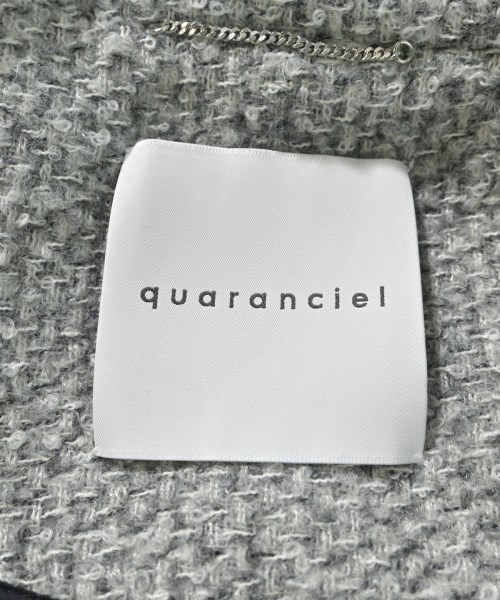quaranciel（カランシエル）チェスターコート グレー サイズ:F レディース/2200633685010