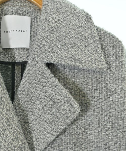 quaranciel（カランシエル）チェスターコート グレー サイズ:F レディース/2200633685010