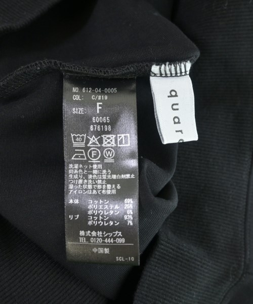 quaranciel（カランシエル）スウェット 黒 サイズ:F レディース/2200627192067