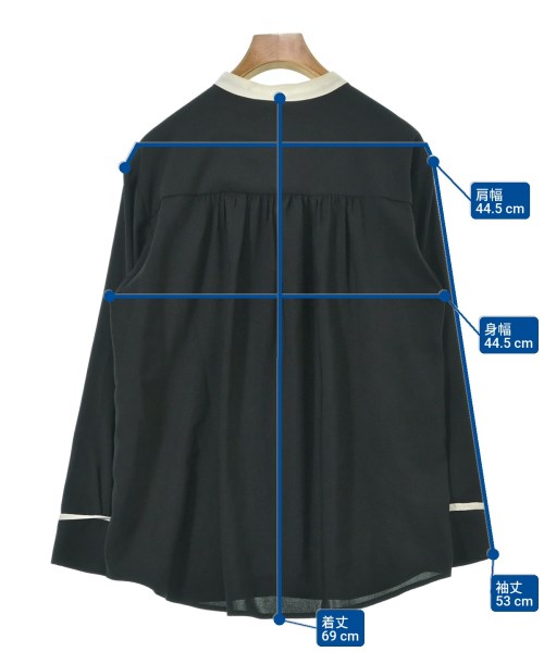 quaranciel（カランシエル）ブラウス 黒 サイズ:F レディース/2200636779051